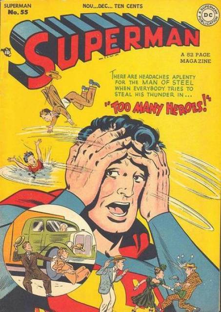 Superman (1939 Series) no. 55 - Used