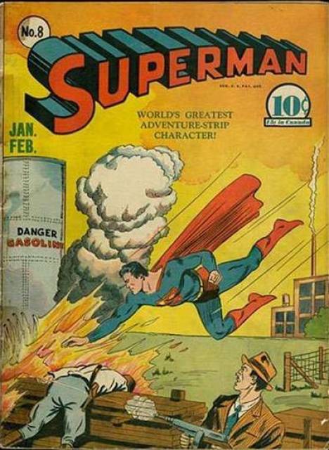 Superman (1939 Series) no. 8 - Used