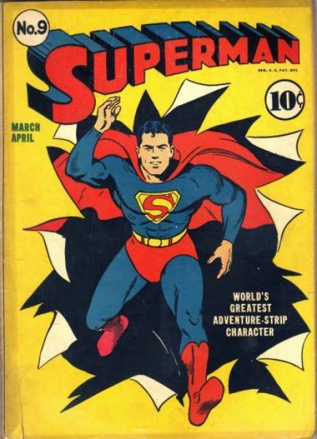 Superman (1939 Series) no. 9 - Used