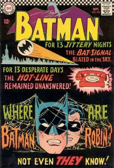 Batman (1940) no. 184 - Used