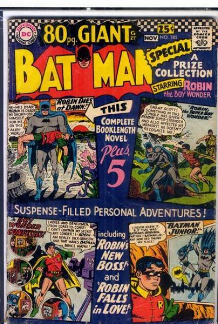 Batman (1940) no. 185 - Used