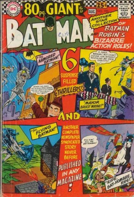 Batman (1940) no. 193 - Used