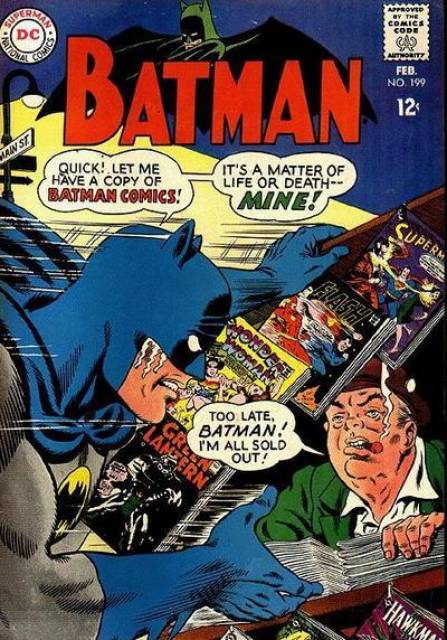 Batman (1940) no. 199 - Used