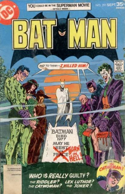 Batman (1940) no. 291 - Used