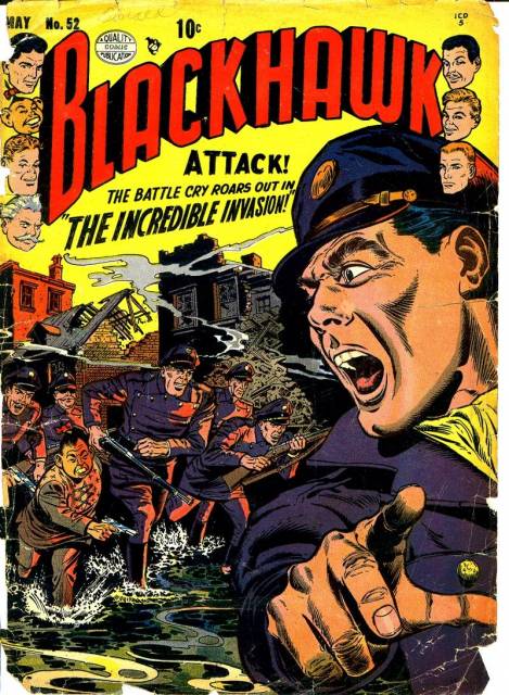 Blackhawk (1944) no. 52 - Used