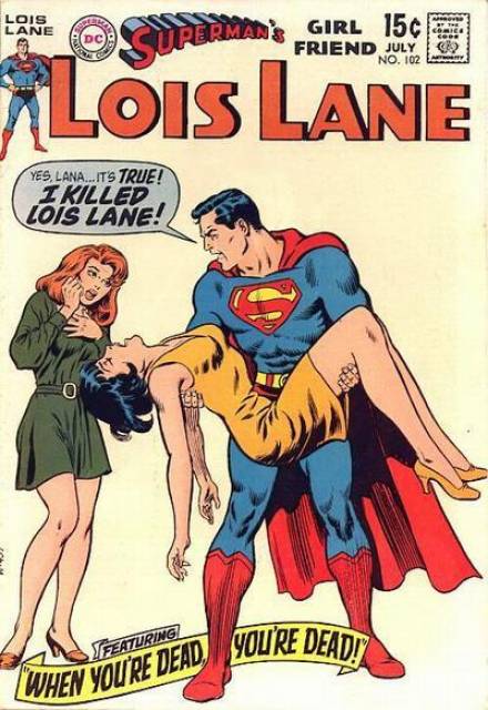 Supermans Girlfriend Lois Lane (1958) no. 102 - Used