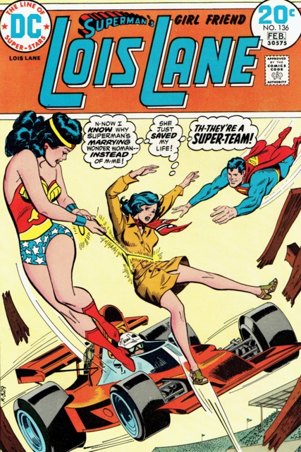 Supermans Girlfriend Lois Lane (1958) no. 136 - Used