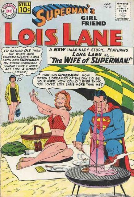 Supermans Girlfriend Lois Lane (1958) no. 26 - Used