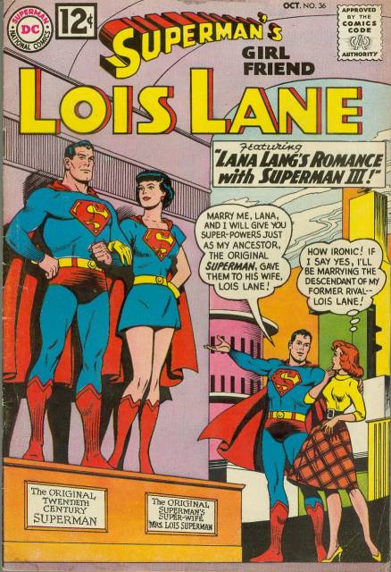 Supermans Girlfriend Lois Lane (1958) no. 36 - Used