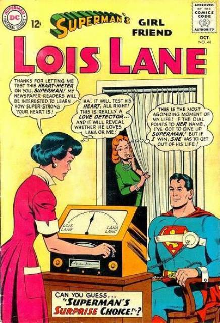 Supermans Girlfriend Lois Lane (1958) no. 44 - Used