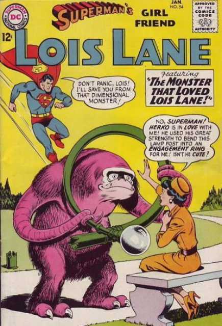 Supermans Girlfriend Lois Lane (1958) no. 54 - Used