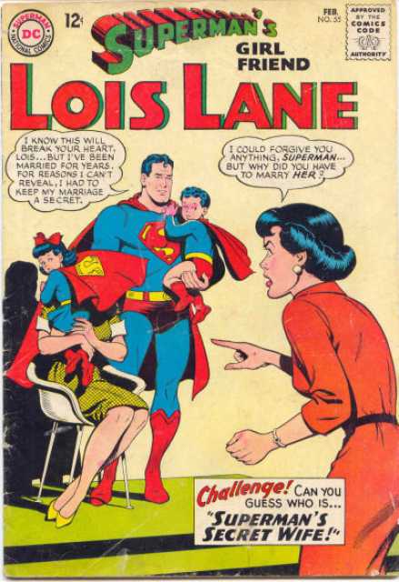 Supermans Girlfriend Lois Lane (1958) no. 55 - Used