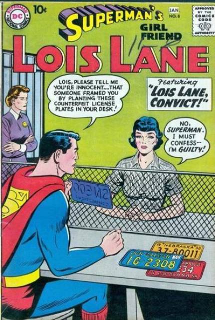Supermans Girlfriend Lois Lane (1958) no. 6 - Used