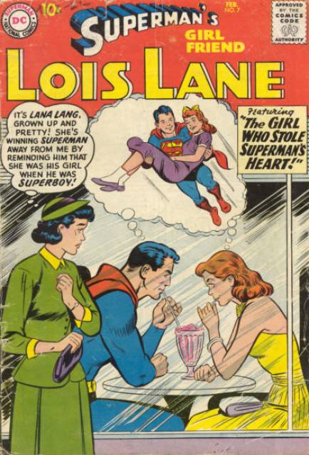 Supermans Girlfriend Lois Lane (1958) no. 7 - Used