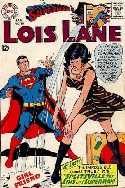 Supermans Girlfriend Lois Lane (1958) no. 80 - Used