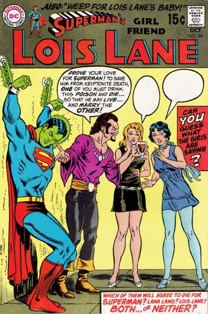 Supermans Girlfriend Lois Lane (1958) no. 96 - Used