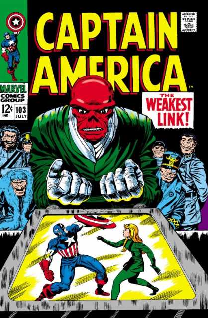 Captain America (1959) no. 103 - Used