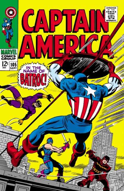 Captain America (1959) no. 105 - Used
