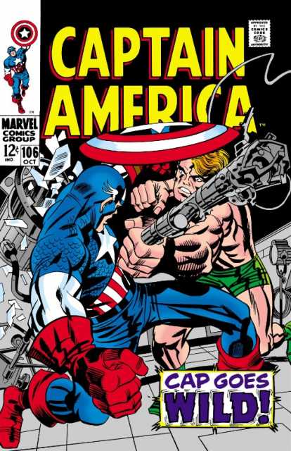 Captain America (1959) no. 106 - Used