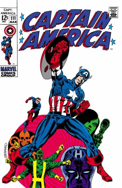 Captain America (1959) no. 111 - Used