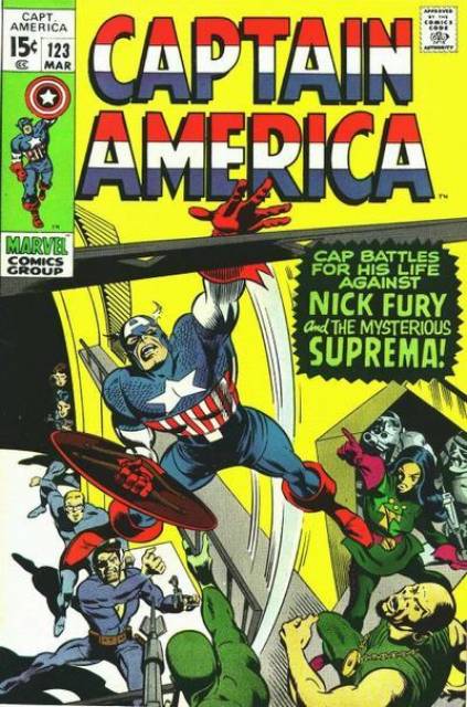 Captain America (1959) no. 123 - Used
