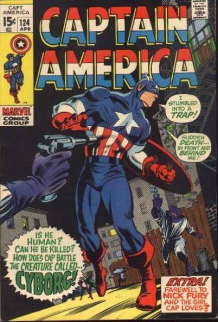 Captain America (1959) no. 124 - Used