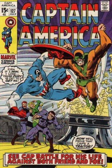 Captain America (1959) no. 127 - Used
