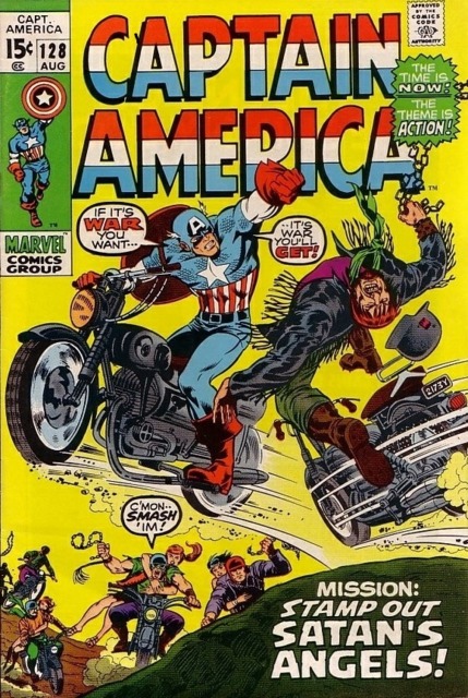 Captain America (1959) no. 128 - Used