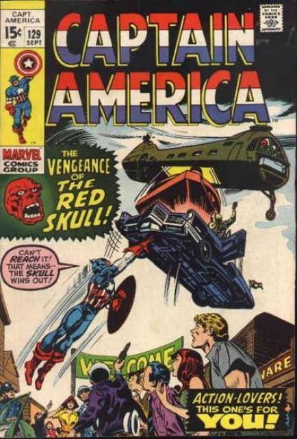 Captain America (1959) no. 129 - Used