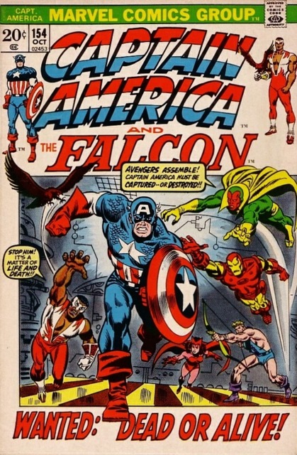 Captain America (1959) no. 154 - Used