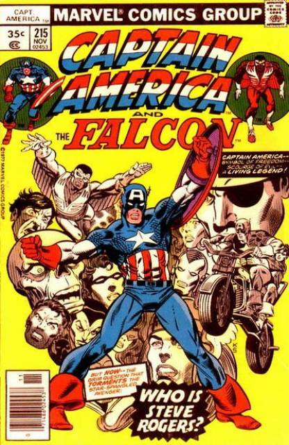 Captain America (1959) no. 215 - Used