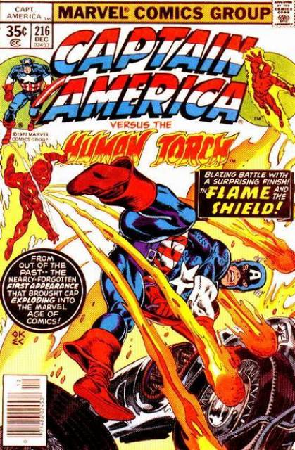 Captain America (1959) no. 216 - Used