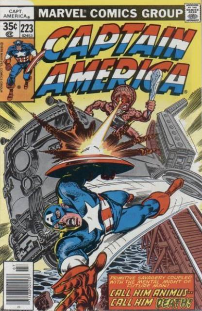 Captain America (1959) no. 223 - Used
