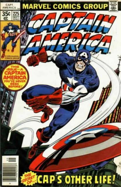 Captain America (1959) no. 225 - Used