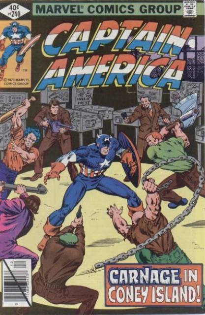Captain America (1959) no. 240 - Used