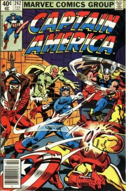 Captain America (1959) no. 242 - Used