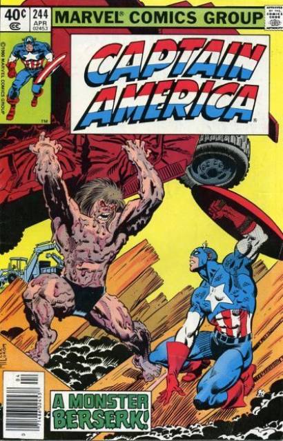 Captain America (1959) no. 244 - Used