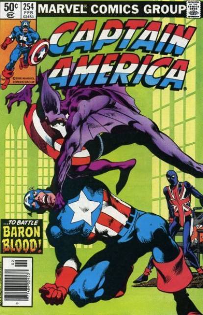 Captain America (1959) no. 254 - Used