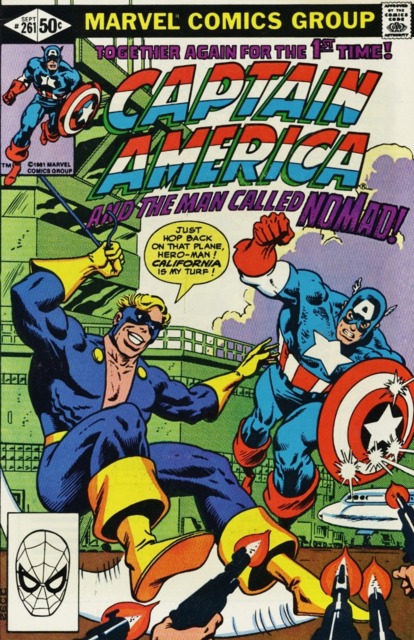 Captain America (1959) no. 261 - Used