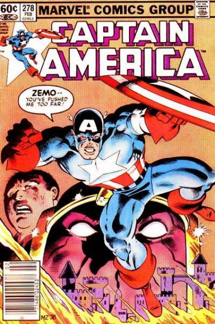 Captain America (1959) no. 278 - Used