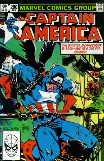 Captain America (1959) no. 280 - Used