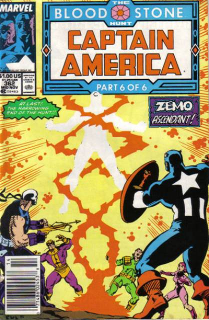 Captain America (1959) no. 362 - Used