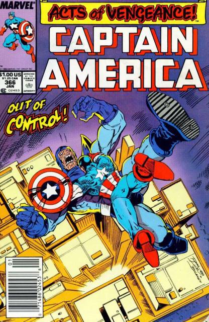 Captain America (1959) no. 366 - Used