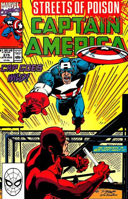 Captain America (1959) no. 375 - Used