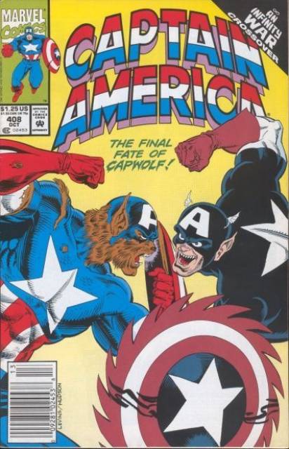 Captain America (1959) no. 408 - Used