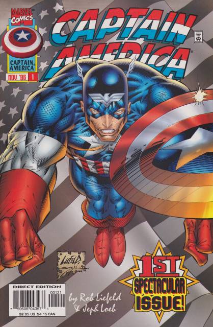 Captain America (1959) no. 455 [1996 no. 1] - Used