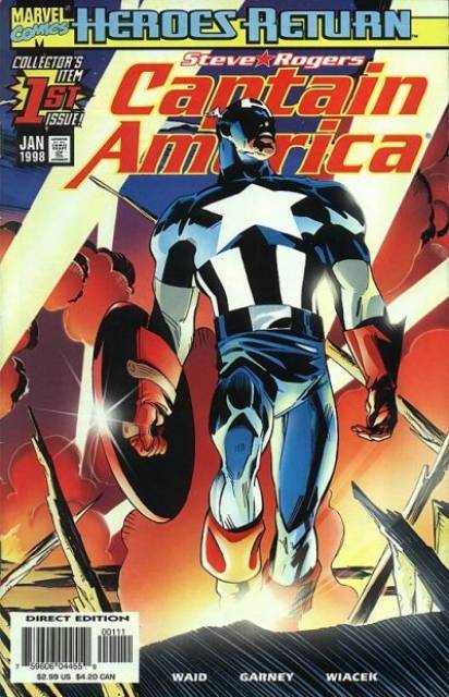 Captain America (1959) no. 468 [1998 no. 1] - Used
