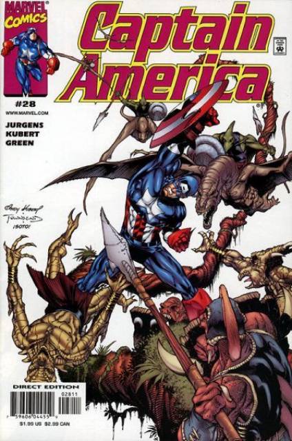 Captain America (1959) no. 495 [1998 no. 28] - Used