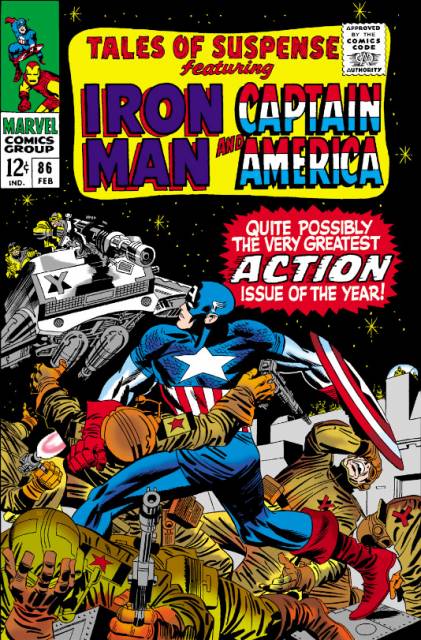 Captain America (1959) no. 86 [Tales Of Suspense] - Used