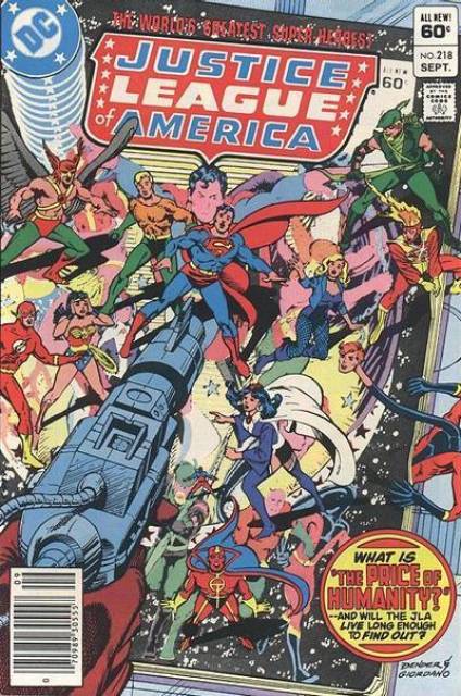 Justice League of America (1960) no. 218 - Used